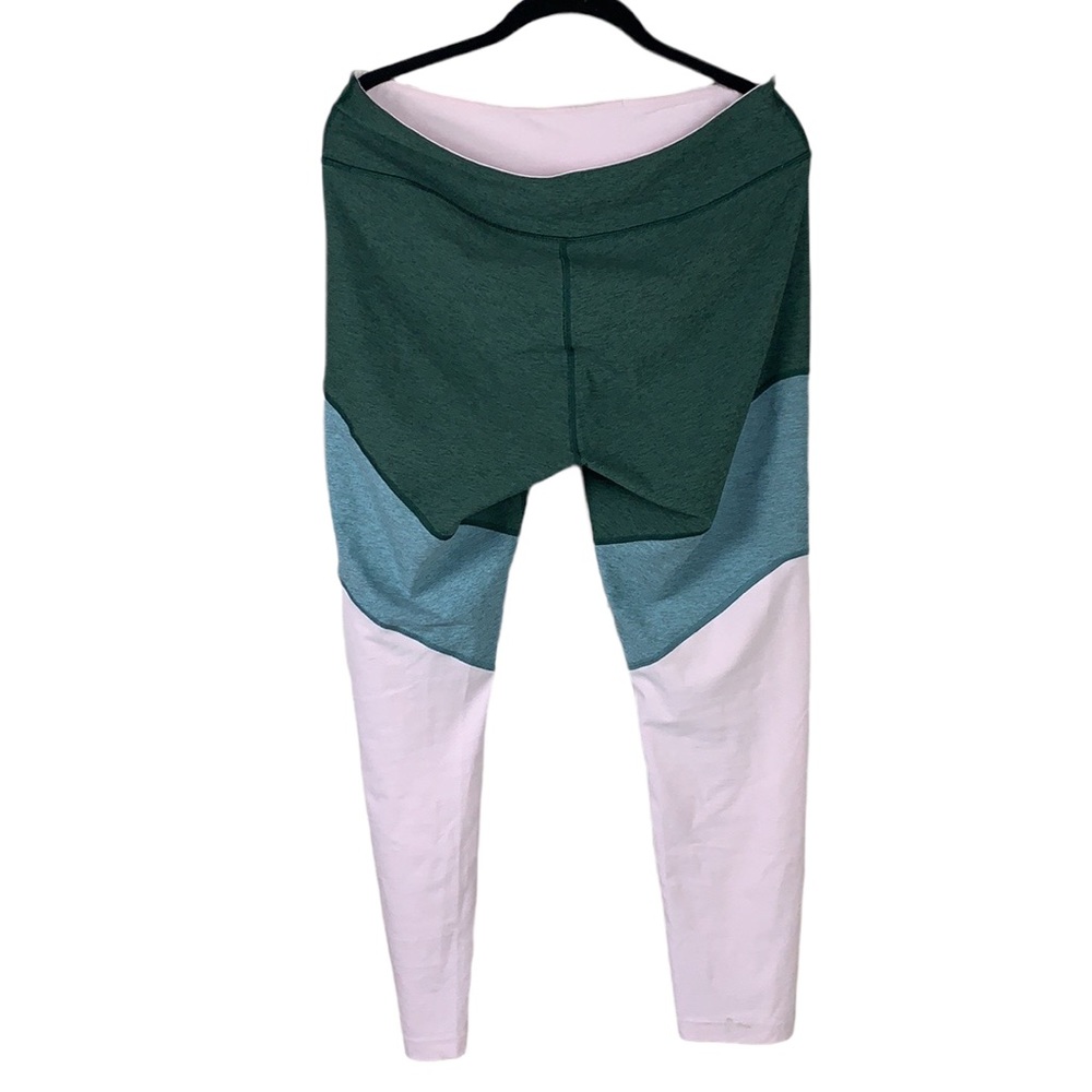 Outdoor Voices Spring 7/8 Color-block Leggings - Hunter/Slate/Ballet - Picture 4 of 7